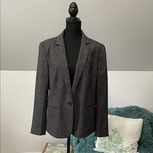 LOFT Black and Gray Jacket